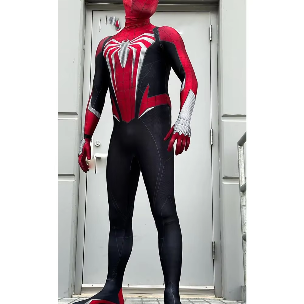 PS5 Black Advanced Spider Halloween Bodysuit
