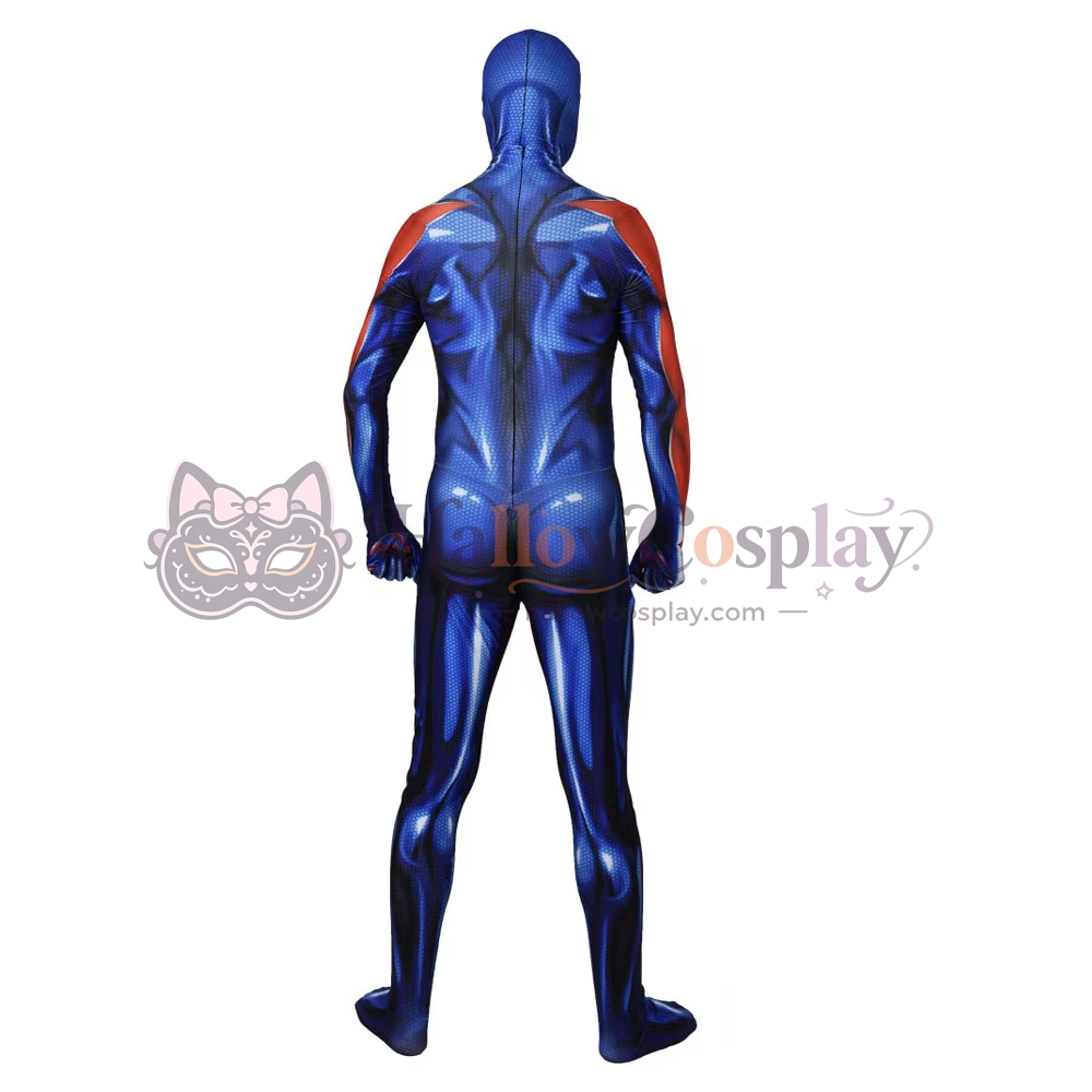 Spider 2099 Zentai Halloween Cosplay Bodysuit - Image 3