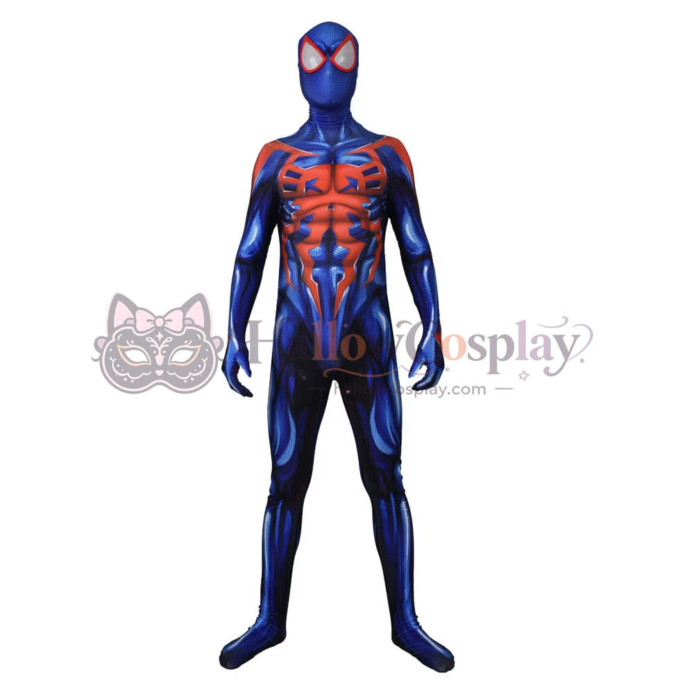 Spider 2099 Zentai Halloween Cosplay Bodysuit - Image 2
