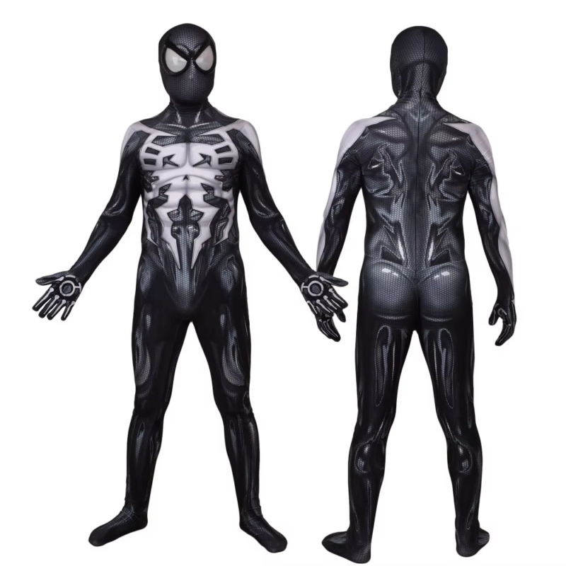 Black Spider 2099 Zentai Halloween Cosplay Bodysuit