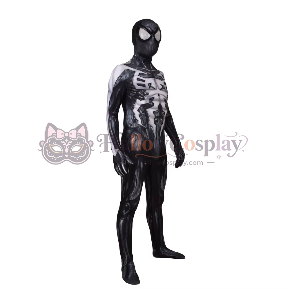 Black Spider 2099 Zentai Halloween Cosplay Bodysuit - Image 2