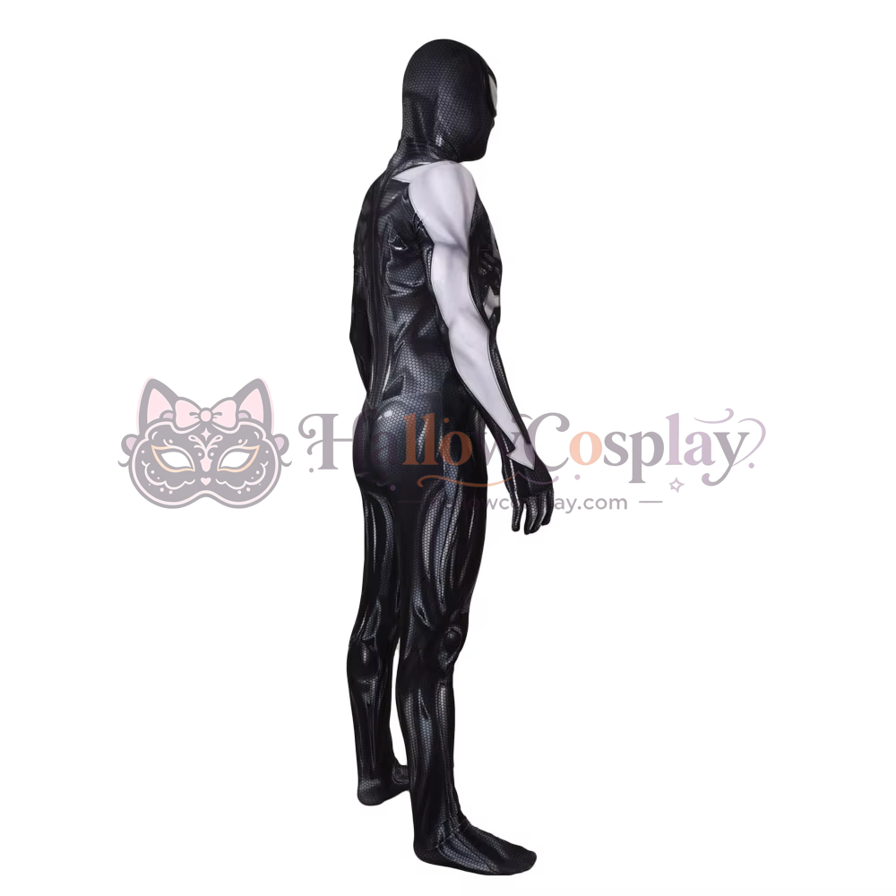 Black Spider 2099 Zentai Halloween Cosplay Bodysuit - Image 4