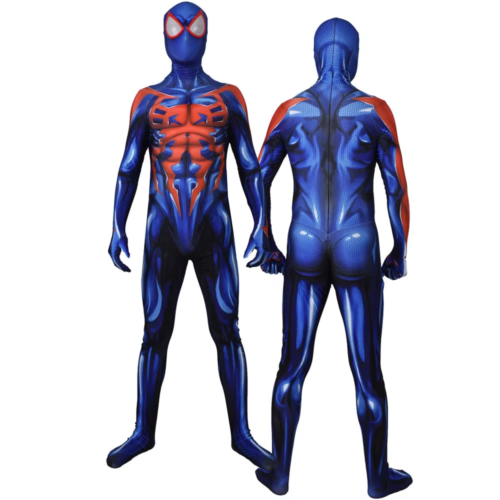Spider 2099 Zentai Halloween Cosplay Bodysuit