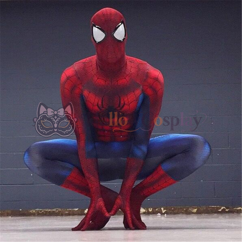 Classic Spider Halloween Superhero Cosplay Bodysuit - Image 5