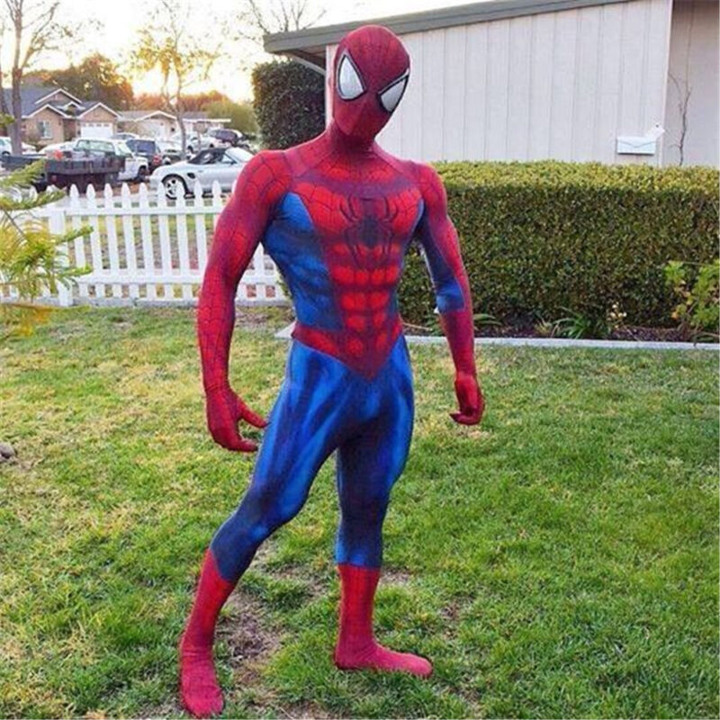Classic Spider Halloween Superhero Cosplay Bodysuit