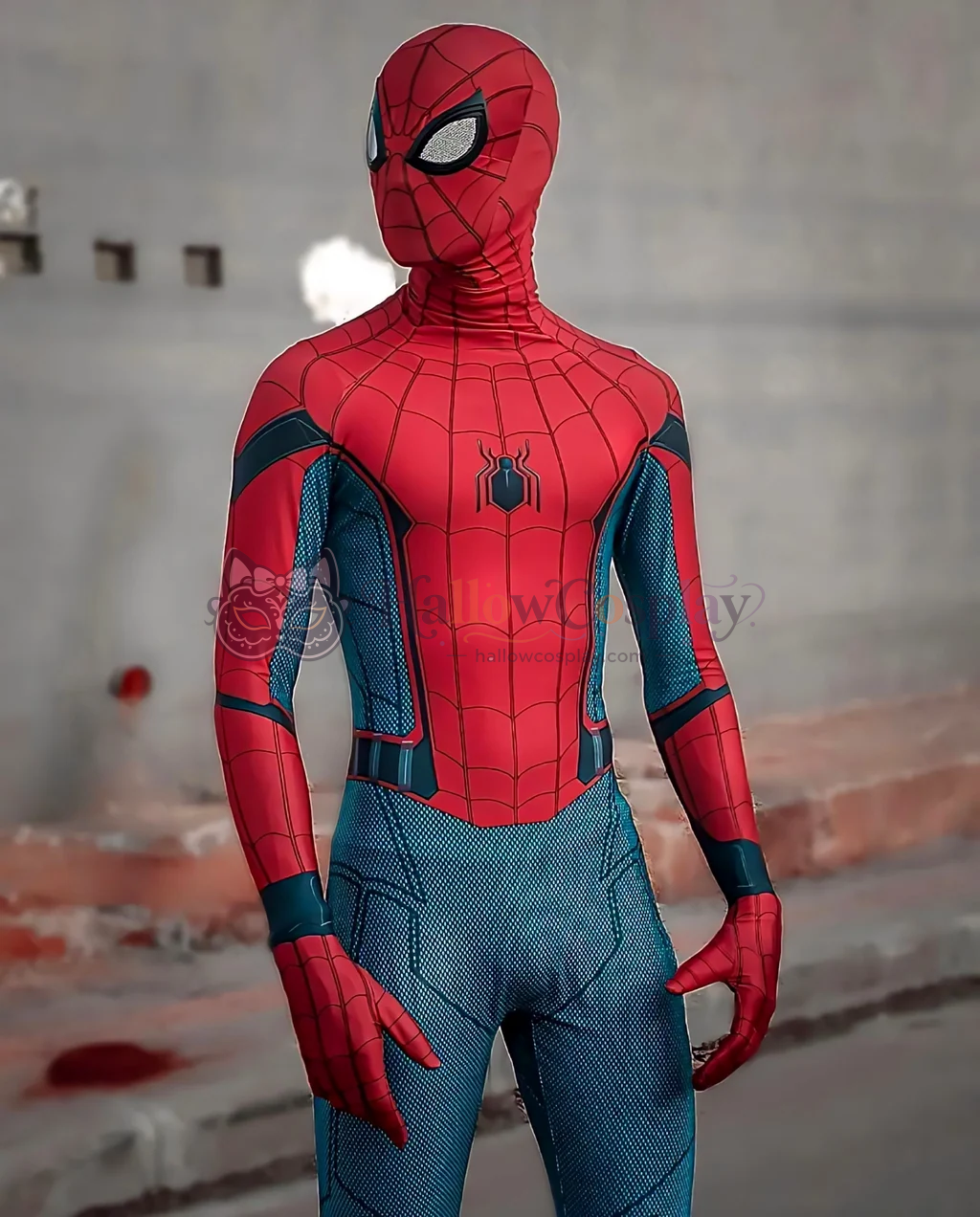 Homecoming Peter Parker Spider Halloween Cosplay Bodysuit - Image 2