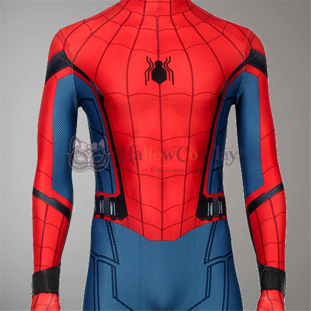 Homecoming Peter Parker Spider Halloween Cosplay Bodysuit - Image 4