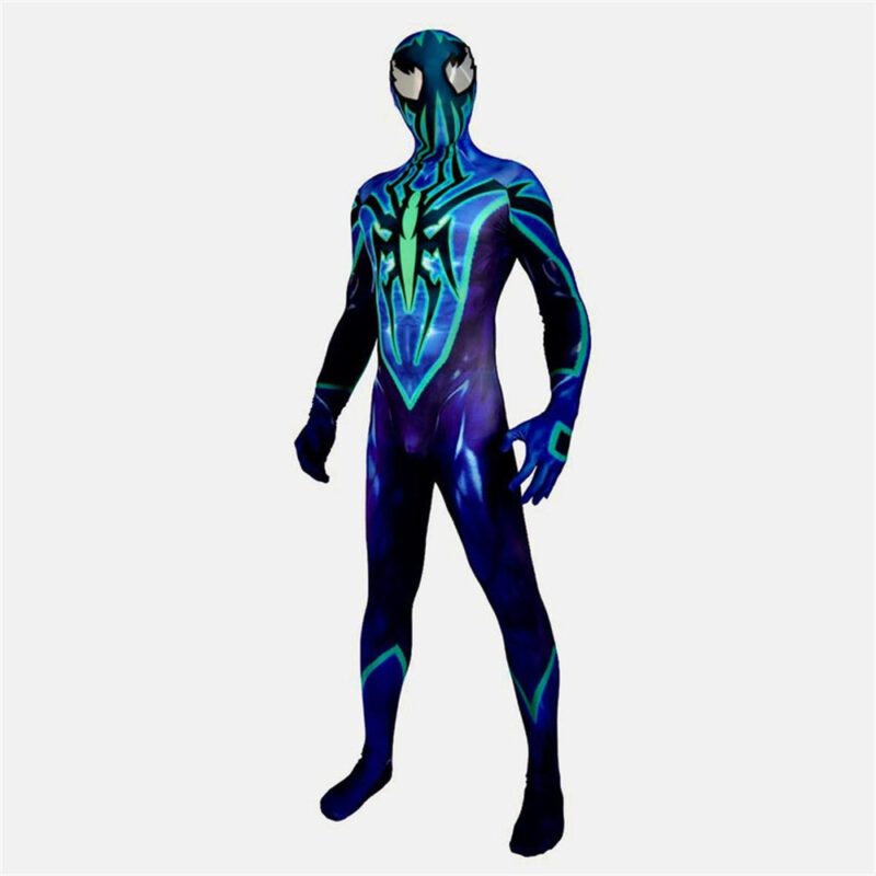 Chasm Ben Reilly Spider Zentai Halloween Cosplay Bodysuit