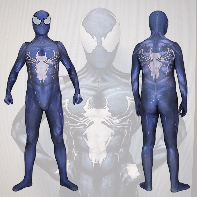 Venom Symbiote Spider Second Skin Halloween Bodysuit