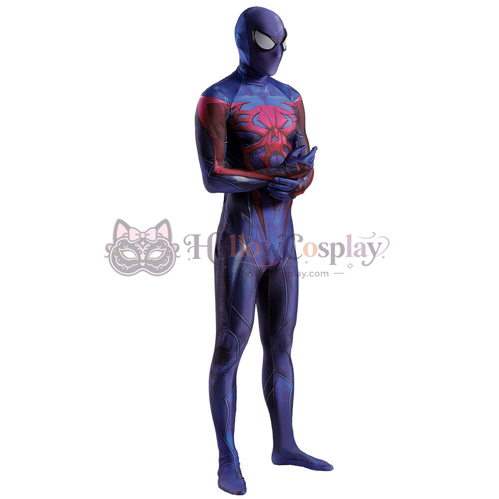 Spider 2099 Miguel O'Hara Halloween Cosplay Bodysuit - Image 2
