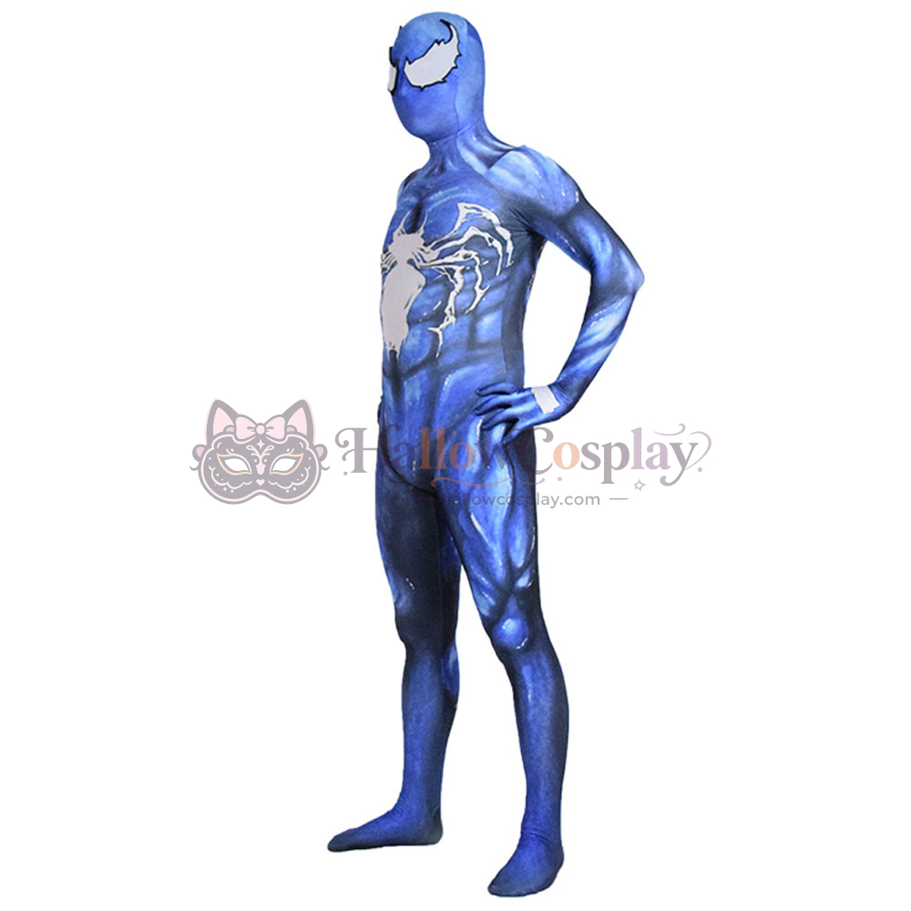 Venom Symbiote Spider Second Skin Halloween Bodysuit - Image 6