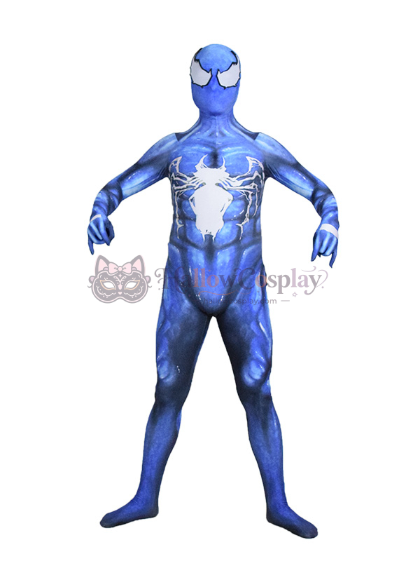 Venom Symbiote Spider Second Skin Halloween Bodysuit - Image 4