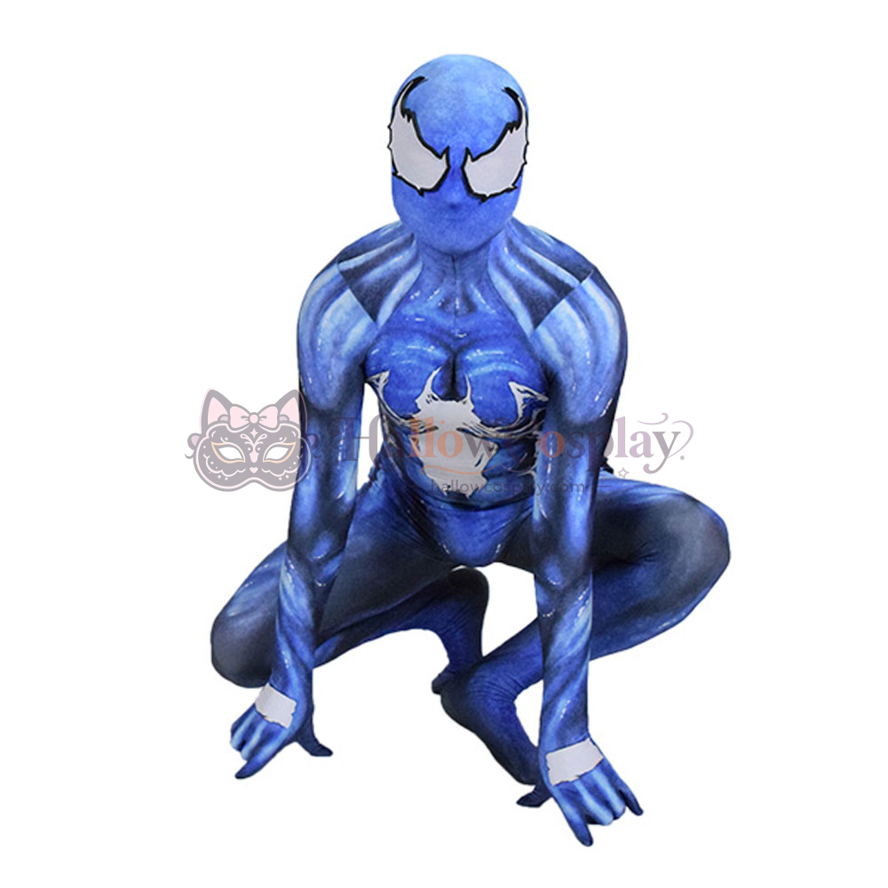 Venom Symbiote Spider Second Skin Halloween Bodysuit - Image 2